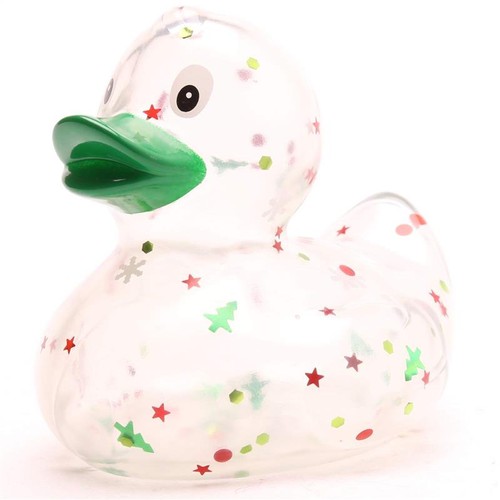 Badeente glitzer xmas - badeente,