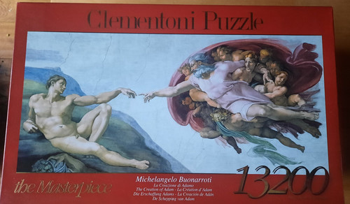 Clementoni puzzle michelangelo - puzzle,