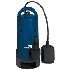 Schmutzwasserpumpe NCSP-E 75  Pumpe 750watt 15000 L/h Schmutzwassertauchpumpe