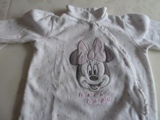 Schlafoverall Nicky, weiß mit kleinen Pünktchen, Gr. 86