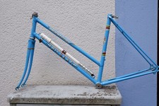 Rennrad Rahmen Rickert Damen Modell blau RH 52,5cm Reynolds 531 + Pumpe vintage