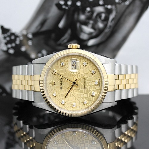 Rolex datejust stahl gold - stahl,