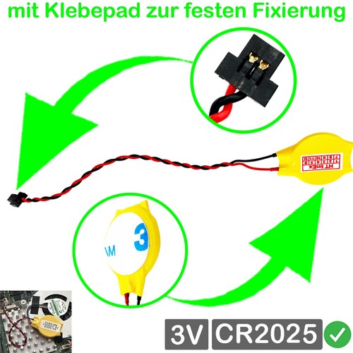 Cr2025 cmos batterie - cr2025, stecker