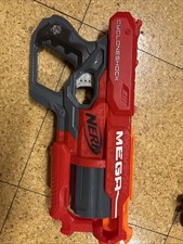 Nerf Cycloneshock Gun Pistole Blaster Mega N Strike Elite 10 Megapfeile