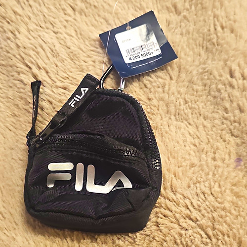Fila minitasche schwarz canvas - fila,