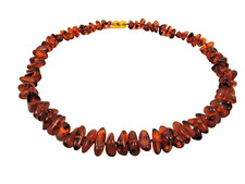 Bernstein Kette Barock Collier