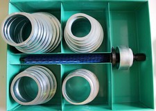 Kukko Rillen-Kugellager-Abzieher Satz Werkzeug Set + Metallkoffer 70-b B-Ware