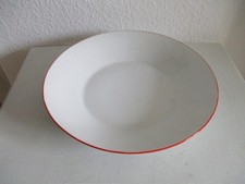 große Obstschale Rotrand 31