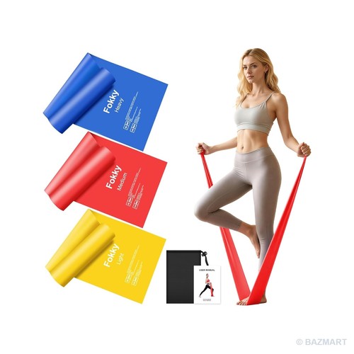 3er set fitnessband theraband - set,