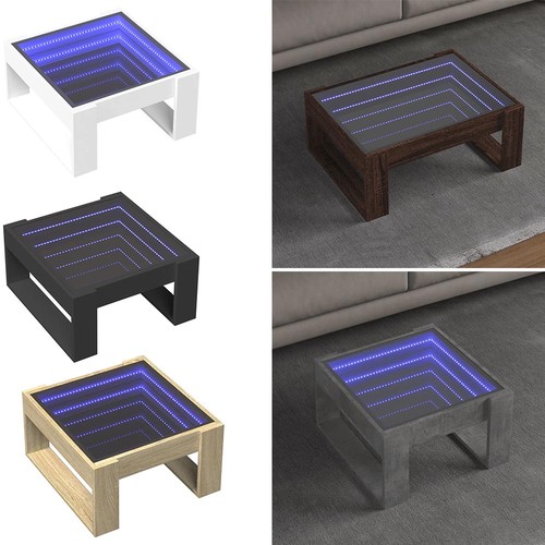 Couchtisch mit infinity led - couchtisch, infinity-led