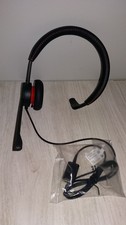 AVAYA L129 SR Kopfhörer Schwarz Rot Mono Headset Neuwertig