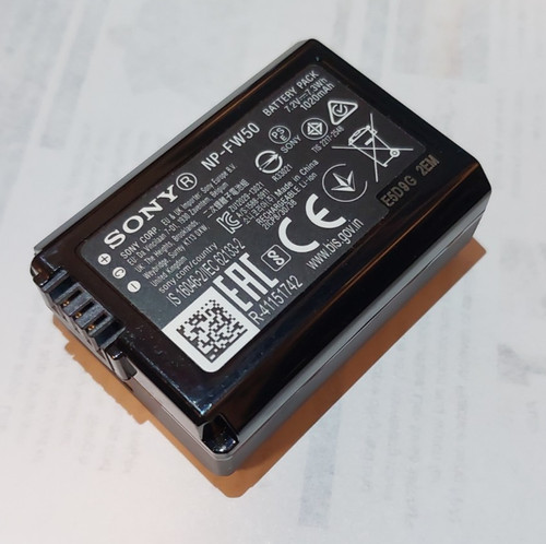 Sony fw50 original - original, lithium