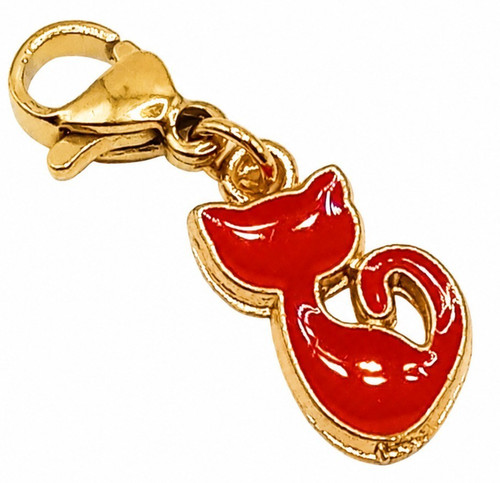 Katze charm clip - charm,