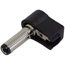 BKL Electronic 072139 Niedervolt-Steckverbinder Stecker, gewinkelt 5.5 mm 2.1...