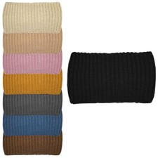 warmes Stirnband gestrickt Kopfband elastisch Haarband Winter Damen Ohrwärmer
