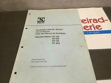 Sachs ST125 150 175 203 Standmotor Ersatzteilkatalog Handbuch B2439