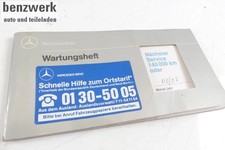 Mercedes R129 Wartungsheft