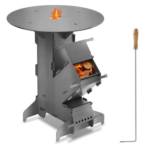 Raketenofen aus 3mm stahl - raketenofen,