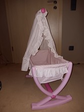 Puppenbett Wiege Babybett für