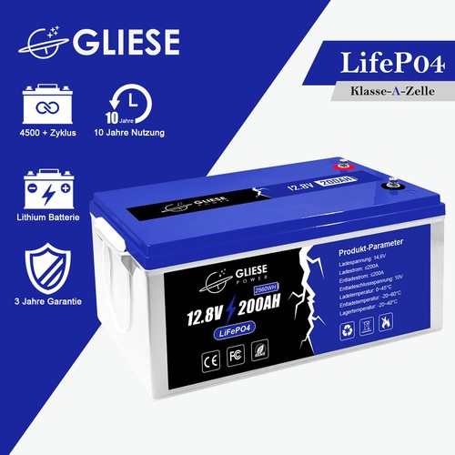 Gliese 12v 200ah lithium - gliese,