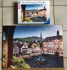 Ravensburger Puzzle, 1000 Teile, Marktplatz Neustadt
