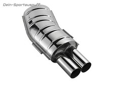 Eisenmann Sportauspuff BMW 3er E36 325i 328i 2x83mm scharf