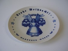 Antiker Teller Frohe Weihnachten Wanderer Werke 1940