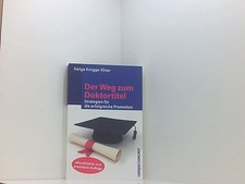 Der weg zum doktortitel - der,