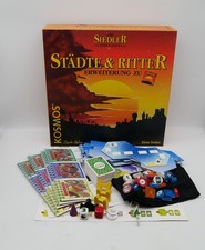 Die Siedler von Catan Städte & Ritter Erweiterung Holz Familienspiel vollständig