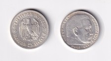 Silbermünze 5 RM Hindenburg