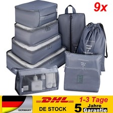 Koffer Organizer Set 9-teilig