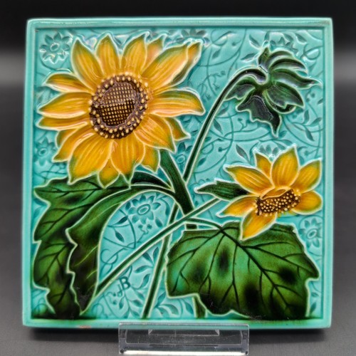 Jugendstil keramik fliese - fliese, alt