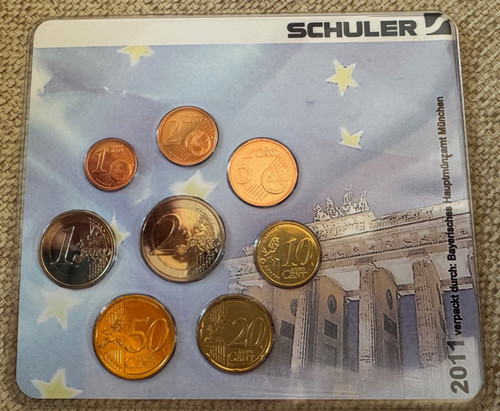 Kursmünzensatz 2011 - ,