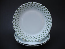 Haviland Limoges 3 Salatteller Torse Trefle verte grünes Kleeblatt Frankreich
