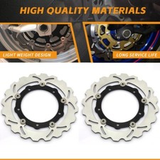 Pair Front Brake Rotors for