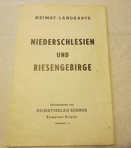 Landkarte niederschlesien und - landkarte,