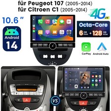 10.6" Autoradio 6+128G Für