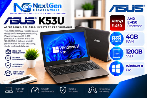 Asus k53u laptop amd - asus,