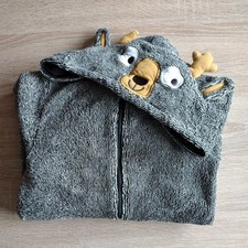 Kinder Anzug Overall Einteiler grau Gr. 122