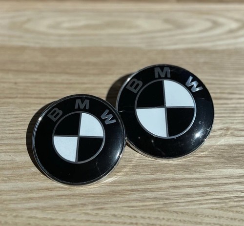 Emblem 74mm 82mm für e46 - 2x,