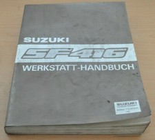 SUZUKI Swift SF416 Motor Bremsen Antrieb Klimaanlage 1991 Werkstatthandbuch 