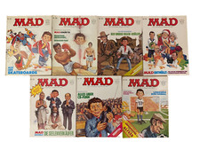 7x Deutsches MAD Magazin Sammlung 100er (101-110) Sammlung Konvolut