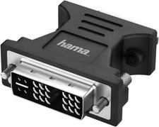 Hama DVI Stecker auf VGA-Buchse - Video Adapter -1080p FULL HD Kupplung Monitor
