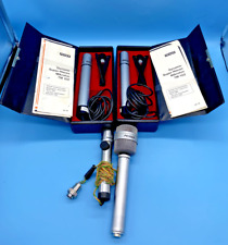 #SE4218# Vintage Konvolut Peiker Dynamik Mikrofon VERY RAR *bitte lesen* 4 Stück