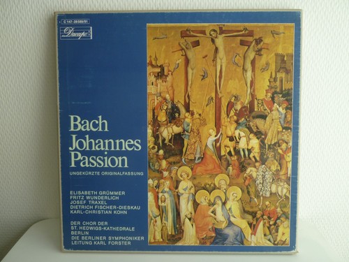 Bach johannes passion grümmer - bach,