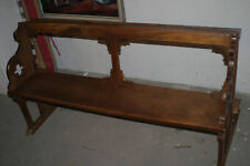 Sitzbank Historismus Volkskunst Kirchenbank Chorgestühl Bank Antike Sitzbank