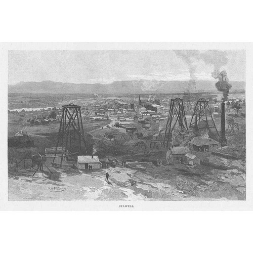 Australien ansicht von stawell - ansicht,