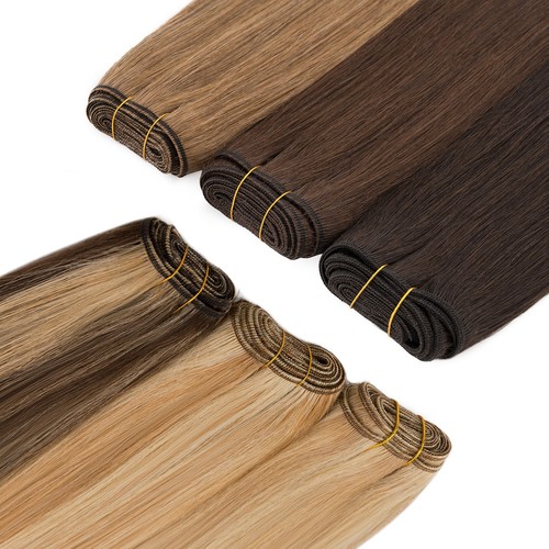 Glatt echthaartresse remy - glatt,