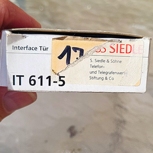 Siedle türinterface 611 5 - türinterface, it