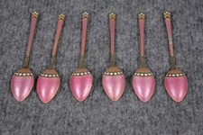 6x Mokkalöffel 925 Sterling